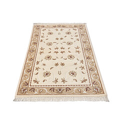 Avis Vidal Tapis de laine 150x91 brun Darya