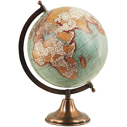 Origen Globe terrestre vintage en métal Polo.