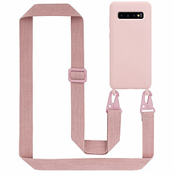 Cadorabo Etui Samsung Galaxy S10 PLUS Coque en Rose