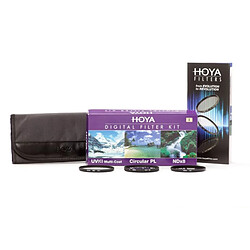 Hoya Digital kit filtresII 82 mm Pol-Circ. / NDX8 / HMC UV (C)