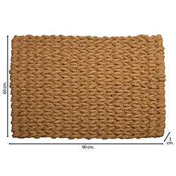 Paillasson Alexandra House Living Naturel Fibres de coco 3 x 90 x 60 cm