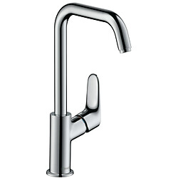 mitigeur de lavabo - focus 240 - bec haut - chromé - hansgrohe 31609000