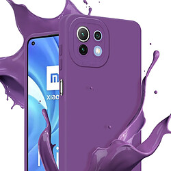 Cadorabo Coque Xiaomi Mi 11 LITE (4G / 5G) / 11 LITE NE Etui en Lilas pas cher