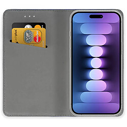 Avis Htdmobiles Housse pour Apple iPhone 15 Pro - etui coque pochette portefeuille + verre trempe - BLEU MAGNET