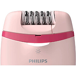 Acheter Philips BRP531/00 Coffret d'épilation Corps et Zones Sensibles, avec Epilateur électrique Satinelle Essential Optilight, Mini Epilateur Zones Sensibles, Pince à épiler et Pochette de luxe