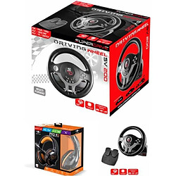 Volant et pédales de jeu Vidéo PRO Race Pro SV200 compatible Xbox Séries X|S PS3 PS4 SWITCH PC SUBSONIC + Casque SPIRIT OF GAMER