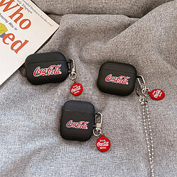 GUPBOO Airpods Coque Housse Étui Protecteur Compatible pour AirPods 3-Pendentif Coke givré