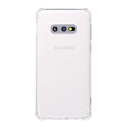 Wewoo Coque Souple Housse de protection antichoc en TPU pour Galaxy S10 E Transparent