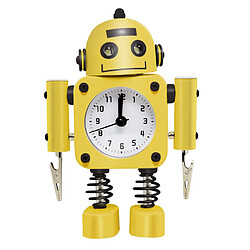 2pcs Chambre Robot Réveil Réveil Horloge Décor Arts Ornements Enfants Cadeaux pas cher