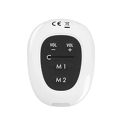 Geemarc Pendentif sans fil d'urgence Senior Compatible AmpliDect 295 SOS Pro Blanc