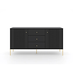 Vivaldi Commode ISEO 2D3S Noir/Dore