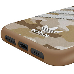 Adidas Coque pour iPhone 11 Pro Découpes Précises 3 Stripes Camo Camouflage Désert pas cher