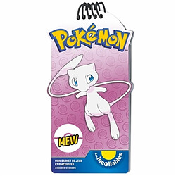 Pokémon : Mon carnet de jeux et d'activités avec stickers : Mew