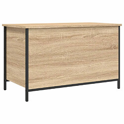 Maison Chic Banc de rangement | Meuble de rangement d'Entrée | Coffres d'Intérieur chêne sonoma 80x42,5x50 cm bois d'ingénierie -MN43299