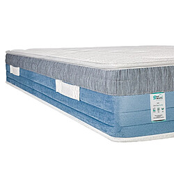 Avis LUXURY LITERIE Matelas BestRoyal, 27cm, ressorts ensachés, mousse haute densité, indépendance du couchage, 140x190cm