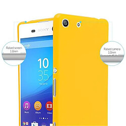 Cadorabo Coque Sony Xperia M5 Etui en Jaune pas cher