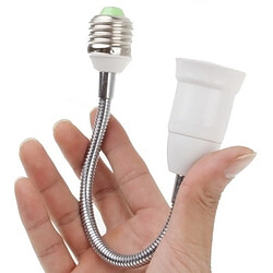 Acheter Wewoo Douilles Ampoule blanc pour lampe de lumière, Longueur: 23cm E27 à E27 Extend Extension Adaptateur