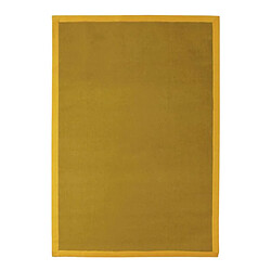 Thedecofactory NATURAL JUTE - Tapis en jute jaune 190x290