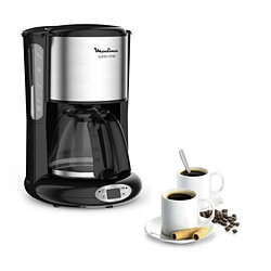 Machine a Cafe - Cafetiere Electrique MOULINEX FG362810 filtre programmable Subito Timer - Noir