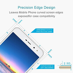 Wewoo Verre trempé pour Huawei Y5 2017 0.3mm 9H Surface Dureté 2.5D Antidéflagrant Plein Écran En Film