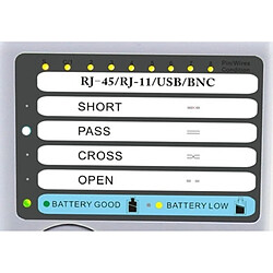 Kalea-Informatique Testeur pour Câbles BNC + RJ11 + RJ45 + USB. Tests : continuité / droit-croisé / courts circuits.