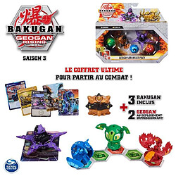 BAKUGAN - Modele aléatoire - Coffret Geogan Brawler Pack S3