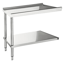 Table d'entrée ou de sortie pour lave-vaisselle 1200 mm - Casselin