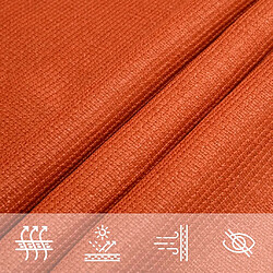 Acheter vidaXL Voile d'ombrage 160 g/m² Orange 2,5x4 m PEHD