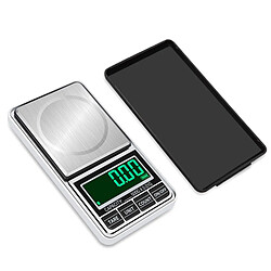 Universal 500 g Balance à bijoux portable à LED avec mini poche Charge USB Balance à bijoux électronique numérique 0,01g Rétro-éclairage à LED portable à haute précision G/CT/DWT/ozt/gn/t/oz Balance d'ingrédients de cuisine numérique