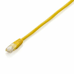 Câble Réseau Rj45 Equipé Cat.6 Utp Jaune 1M