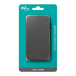 Wiko Étui de Protection pour Wiko Sunny Folio Game Changer Gris pas cher