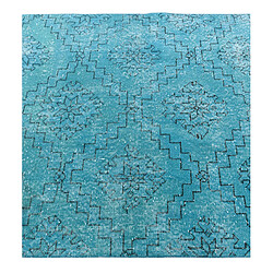 Vidal Tapis de laine 272x114 turquoise Ultra Vintage