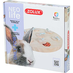 ZOLUX Plateau à friandises en bois pour lapin Neolife.