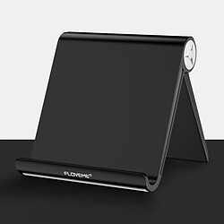 Wewoo Support Holder noir pour iPad, iPhone, Galaxy, Huawei, Xiaomi, HTC, Sony, et d'autres Téléphones Mobiles ou Tablettes 0-100 Degrés Pivotant ABS Réglable Stand Téléphone de