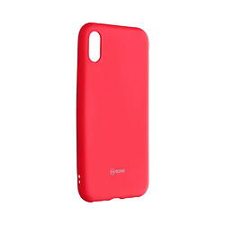 etui roar colorful jelly coque pour iphone x / xs hot rose