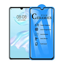 Wewoo Film de verre trempé céramique à couverture complète 2.5D pour collepour Huawei P30 Lite