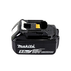 Makita DHP 487 T1J Perceuse-visseuse à percussion sans fil 18 V 40 Nm Brushless + 1x Batterie 5,0 Ah + Makpac - sans chargeur