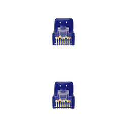 Avis Cordon de brassage rouge Nanocable LSZH Cat.6A UTP AWG24 30cm - Couleur bleue