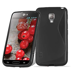 Cadorabo Coque LG L5 II (2. SIM) Etui en Noir