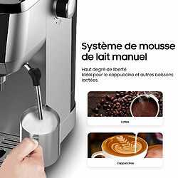 Iceagle Machine à Café Semi-Automatique CM1665B 1350W, 20 Bar cafetiere filtre 1,3 L