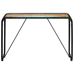 Maison Chic Table de salle à manger,Table à dîner 118x60x76cm Bois de récupération massif -GKD51941