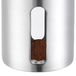 Acheter Universal Moulin à café argenté mini-acier inoxydable artisanal grains de café broyeur à épines moulin outils de cuisine affûteur à crocus