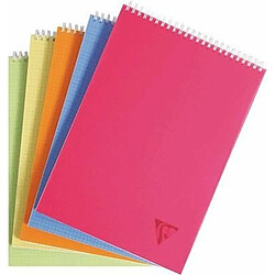 Avis Clairefontaine - 1 Carnet Linicolor bloc reliure intégrale A5 160p micro-perforées ligné couleurs assorties