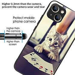 Coque en TPU anti-chocs pour votre iPhone 14 - chat