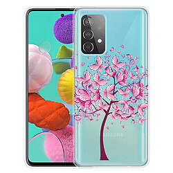 Coque en TPU antichoc, anti-rayures fleurs roses pour votre Samsung Galaxy A23 5G