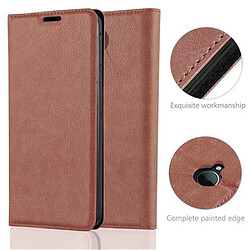 Cadorabo Coque Nokia Lumia 650 Etui en Brun