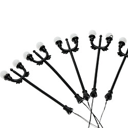 Acheter 10pcs modèle cour lumière lampadaires LED lampadaire style 1