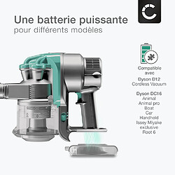 Avis Batterie pour Dyson DC16 / Dyson BP-01/ BP01/ 12097/ Dyson DC16 Animalpro/ D12 Cordless Vacuum 1400mAh de CELLONIC