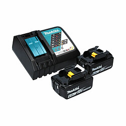 Makita DPT 353 RGJ Agrafeuse sans fil 18 V + 2x Batteries 6,0 Ah + Chargeur + Makpac