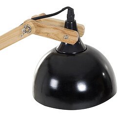 Beliani Lampe de bureau SALADO Noir pas cher